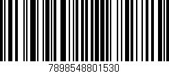 Código de barras (EAN, GTIN, SKU, ISBN): '7898548801530'