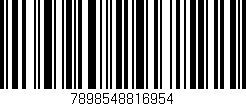 Código de barras (EAN, GTIN, SKU, ISBN): '7898548816954'