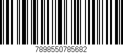 Código de barras (EAN, GTIN, SKU, ISBN): '7898550785682'