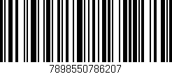 Código de barras (EAN, GTIN, SKU, ISBN): '7898550786207'