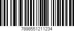 Código de barras (EAN, GTIN, SKU, ISBN): '7898551211234'