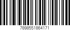 Código de barras (EAN, GTIN, SKU, ISBN): '7898551864171'