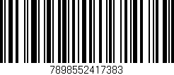 Código de barras (EAN, GTIN, SKU, ISBN): '7898552417383'