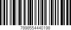 Código de barras (EAN, GTIN, SKU, ISBN): '7898554440198'