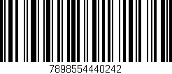 Código de barras (EAN, GTIN, SKU, ISBN): '7898554440242'