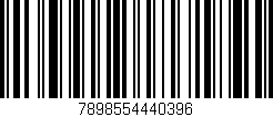 Código de barras (EAN, GTIN, SKU, ISBN): '7898554440396'