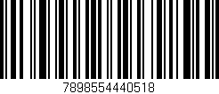 Código de barras (EAN, GTIN, SKU, ISBN): '7898554440518'