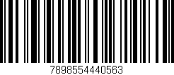 Código de barras (EAN, GTIN, SKU, ISBN): '7898554440563'