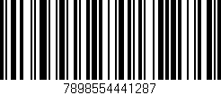 Código de barras (EAN, GTIN, SKU, ISBN): '7898554441287'