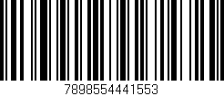 Código de barras (EAN, GTIN, SKU, ISBN): '7898554441553'