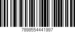 Código de barras (EAN, GTIN, SKU, ISBN): '7898554441997'