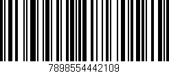 Código de barras (EAN, GTIN, SKU, ISBN): '7898554442109'