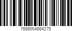 Código de barras (EAN, GTIN, SKU, ISBN): '7898554884275'