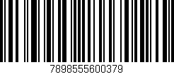 Código de barras (EAN, GTIN, SKU, ISBN): '7898555600379'