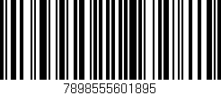 Código de barras (EAN, GTIN, SKU, ISBN): '7898555601895'