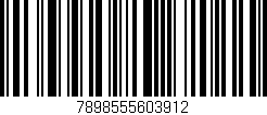 Código de barras (EAN, GTIN, SKU, ISBN): '7898555603912'