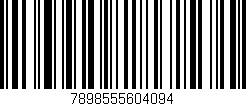 Código de barras (EAN, GTIN, SKU, ISBN): '7898555604094'