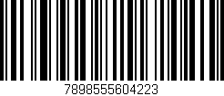 Código de barras (EAN, GTIN, SKU, ISBN): '7898555604223'