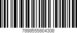 Código de barras (EAN, GTIN, SKU, ISBN): '7898555604308'