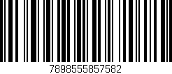 Código de barras (EAN, GTIN, SKU, ISBN): '7898555857582'