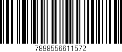 Código de barras (EAN, GTIN, SKU, ISBN): '7898556611572'