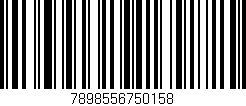 Código de barras (EAN, GTIN, SKU, ISBN): '7898556750158'