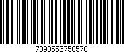 Código de barras (EAN, GTIN, SKU, ISBN): '7898556750578'