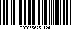 Código de barras (EAN, GTIN, SKU, ISBN): '7898556751124'