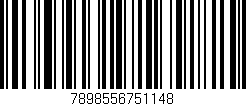 Código de barras (EAN, GTIN, SKU, ISBN): '7898556751148'