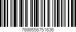 Código de barras (EAN, GTIN, SKU, ISBN): '7898556751636'