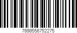 Código de barras (EAN, GTIN, SKU, ISBN): '7898556752275'