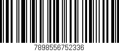 Código de barras (EAN, GTIN, SKU, ISBN): '7898556752336'
