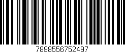 Código de barras (EAN, GTIN, SKU, ISBN): '7898556752497'