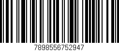 Código de barras (EAN, GTIN, SKU, ISBN): '7898556752947'