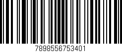 Código de barras (EAN, GTIN, SKU, ISBN): '7898556753401'