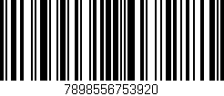 Código de barras (EAN, GTIN, SKU, ISBN): '7898556753920'