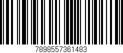 Código de barras (EAN, GTIN, SKU, ISBN): '7898557361483'