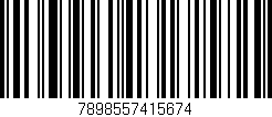 Código de barras (EAN, GTIN, SKU, ISBN): '7898557415674'