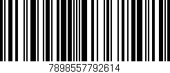 Código de barras (EAN, GTIN, SKU, ISBN): '7898557792614'