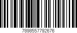 Código de barras (EAN, GTIN, SKU, ISBN): '7898557792676'
