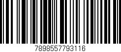 Código de barras (EAN, GTIN, SKU, ISBN): '7898557793116'