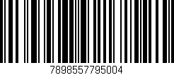 Código de barras (EAN, GTIN, SKU, ISBN): '7898557795004'