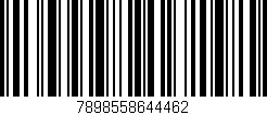 Código de barras (EAN, GTIN, SKU, ISBN): '7898558644462'