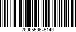 Código de barras (EAN, GTIN, SKU, ISBN): '7898558645148'