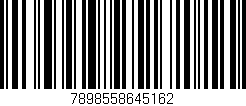 Código de barras (EAN, GTIN, SKU, ISBN): '7898558645162'