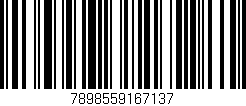 Código de barras (EAN, GTIN, SKU, ISBN): '7898559167137'