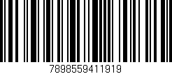 Código de barras (EAN, GTIN, SKU, ISBN): '7898559411919'