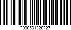 Código de barras (EAN, GTIN, SKU, ISBN): '7898561020727'