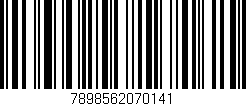 Código de barras (EAN, GTIN, SKU, ISBN): '7898562070141'