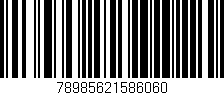 Código de barras (EAN, GTIN, SKU, ISBN): '78985621586060'